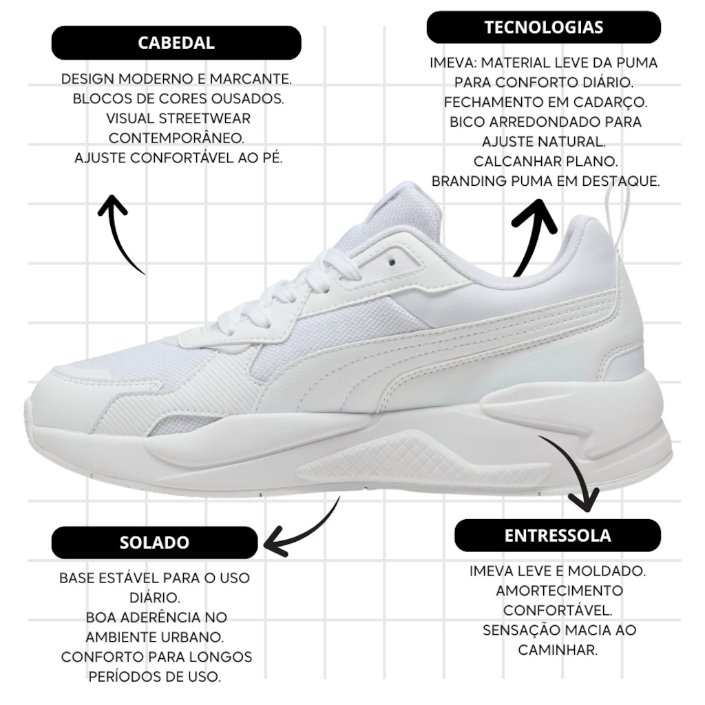 Imagem 5 do produto Tênis Masculino Puma X-Ray 3 Bdp