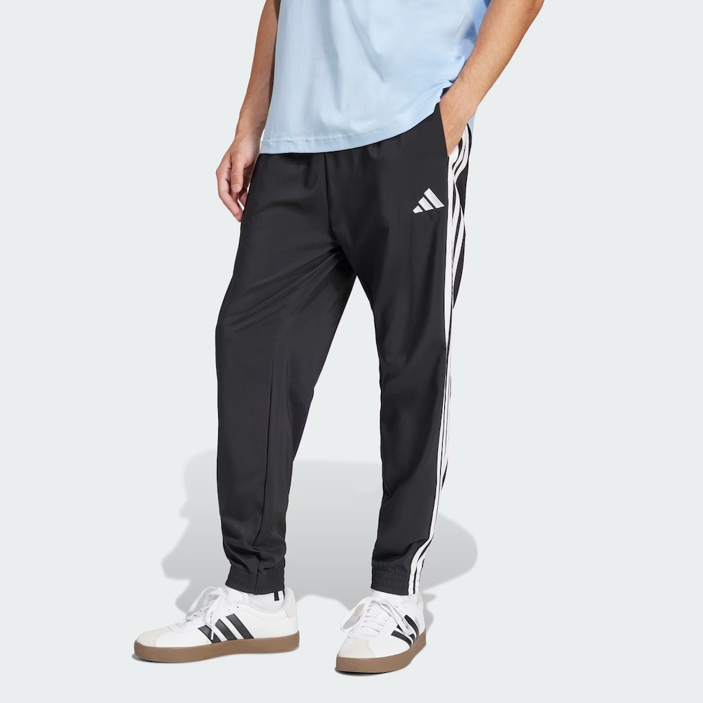 Imagem 1 do produto Calça adidas Essentials 3 Listras Malha com Punho Masculina