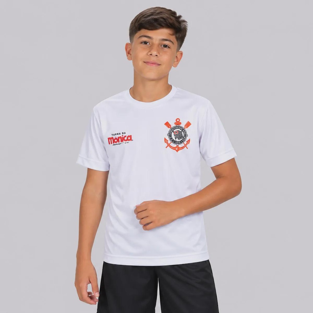 Imagem 1 do produto Camisa do Corinthians Gol Cascão Infantil