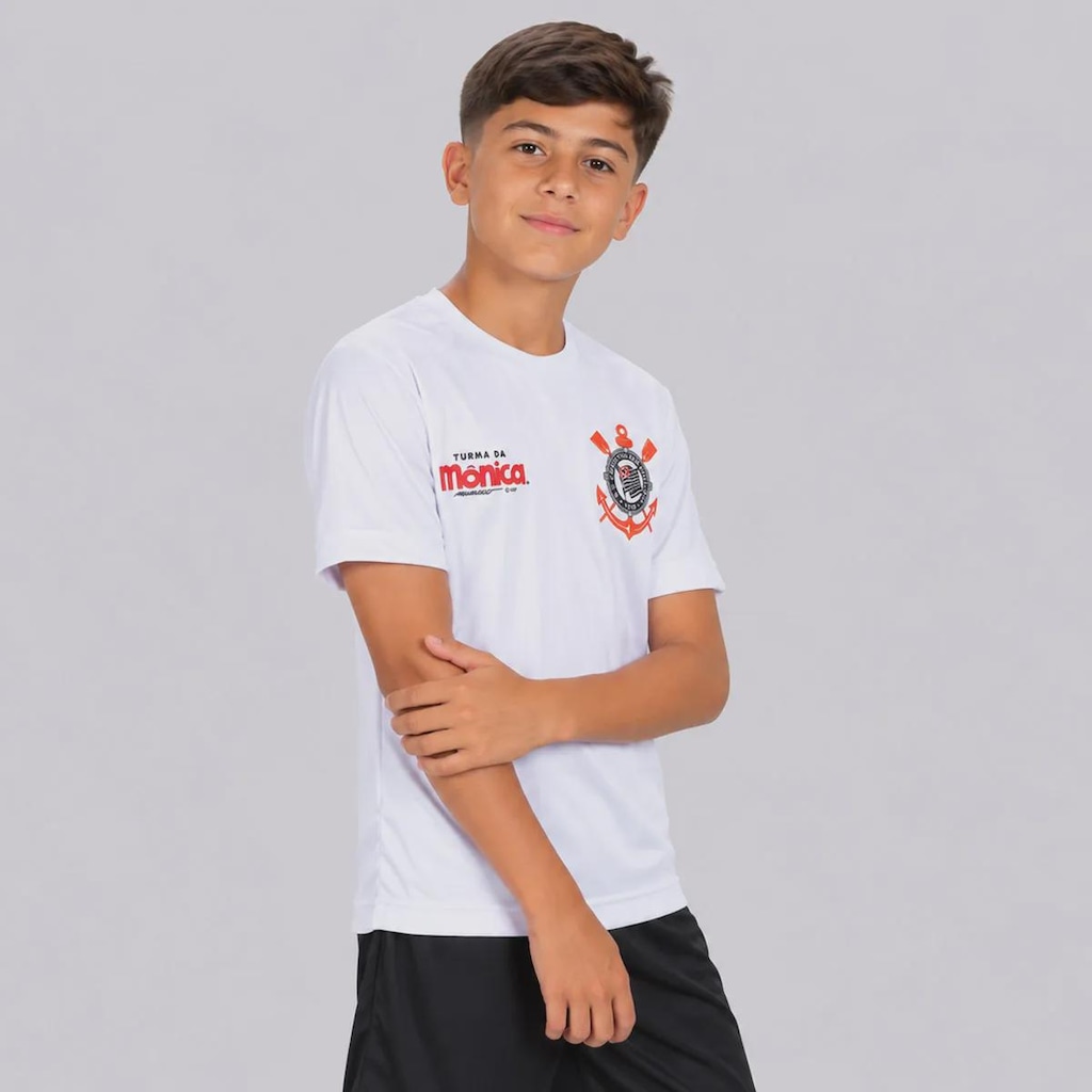 Imagem 2 do produto Camisa do Corinthians Gol Cascão Infantil