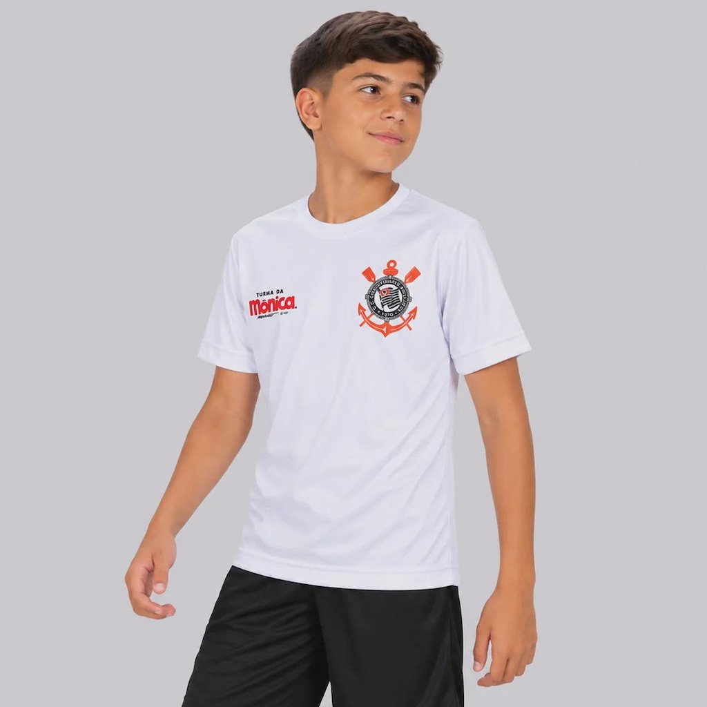 Imagem 3 do produto Camisa do Corinthians Gol Cascão Infantil