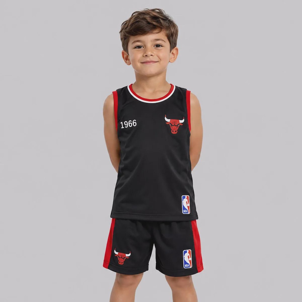 Imagem 1 do produto Kit Chicago Bulls Mini MVP Infantil