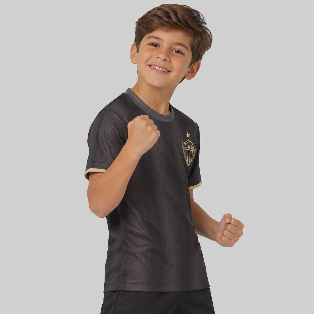 Imagem 3 do produto Camisa Atlético Mineiro Charme Infantil