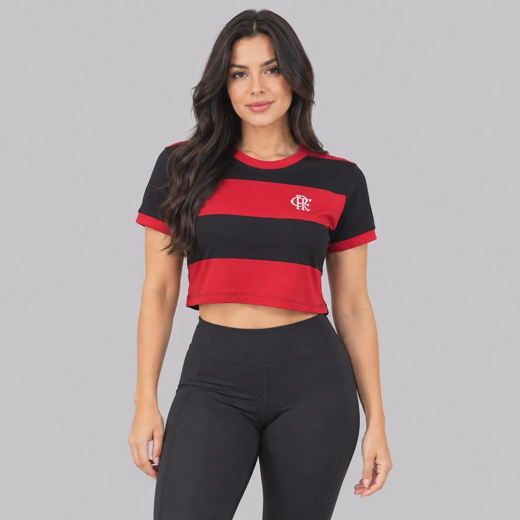 Imagem 1 do produto Cropped do Flamengo Pisar Feminino