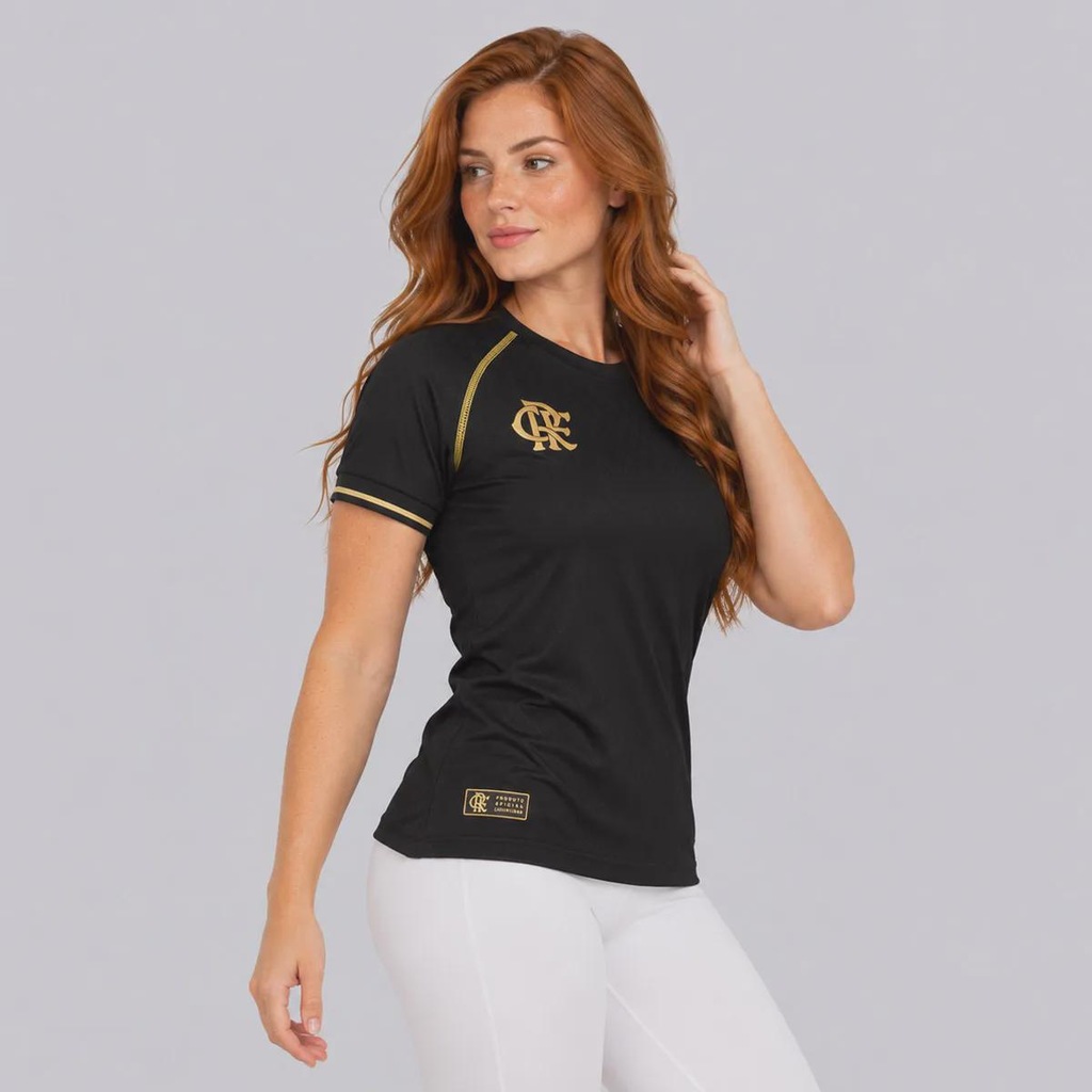 Imagem 3 do produto Camisa do Flamengo 1895 Jacquard Feminina