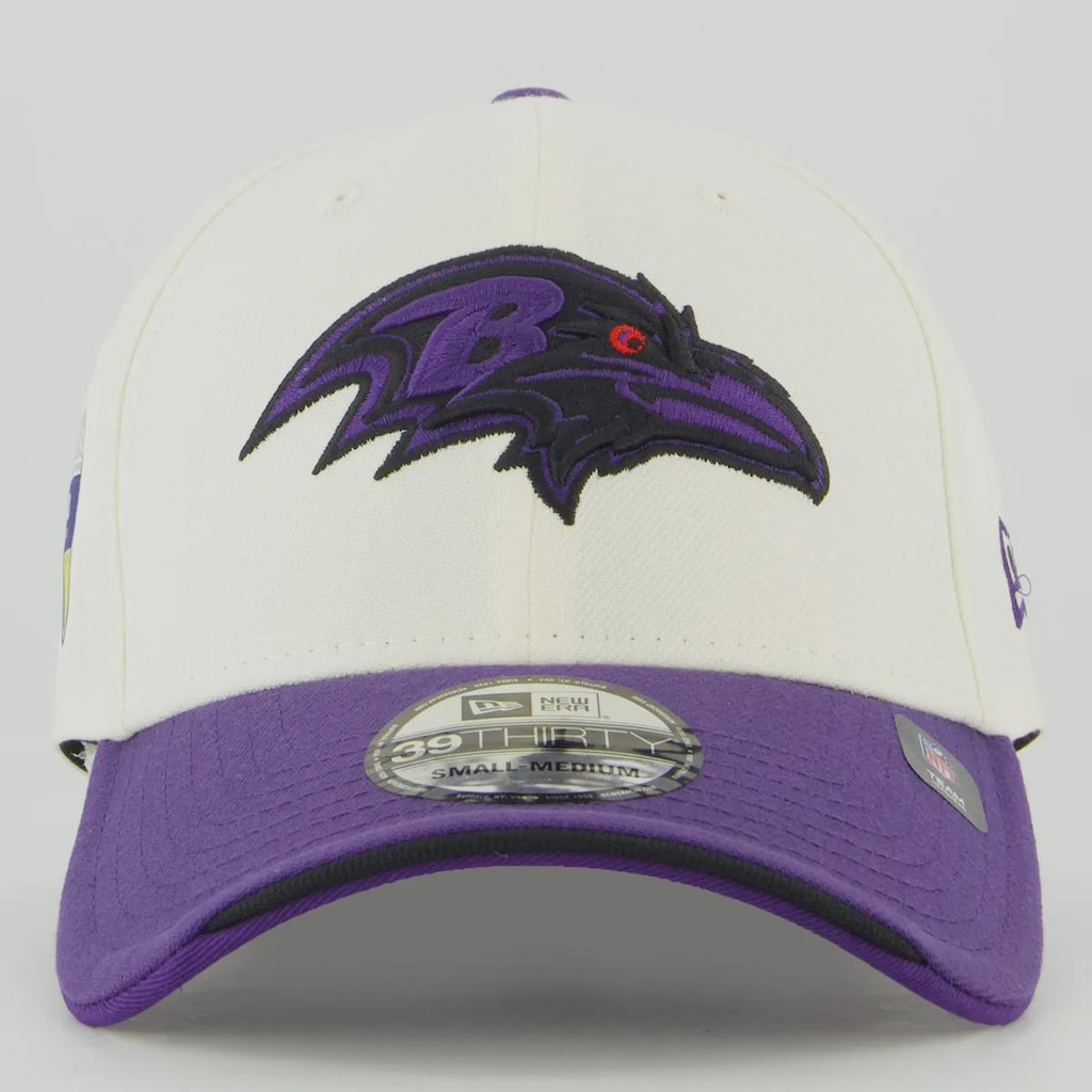 Imagem 2 do produto Boné New Era Baltimore Ravens 3930 NFL Brasil Game 2026 Team SP Aba Curva