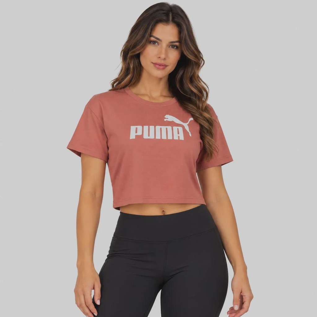 Imagem 1 do produto Cropped Puma Ess NO. 1 Logo Feminino