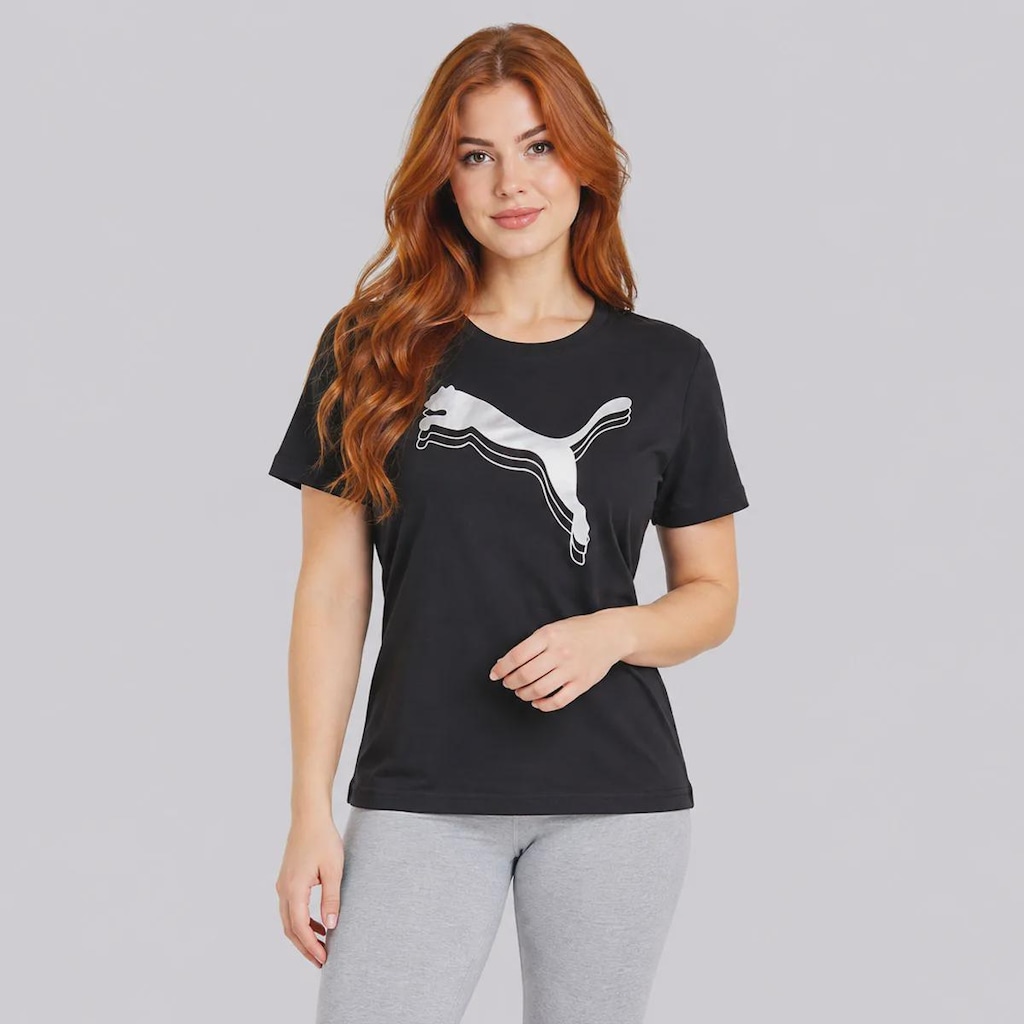 Imagem 1 do produto Camiseta Puma Metallic Feminina