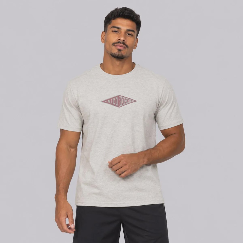Imagem 1 do produto Camiseta Nicoboco Turbanshell Mescla Masculina