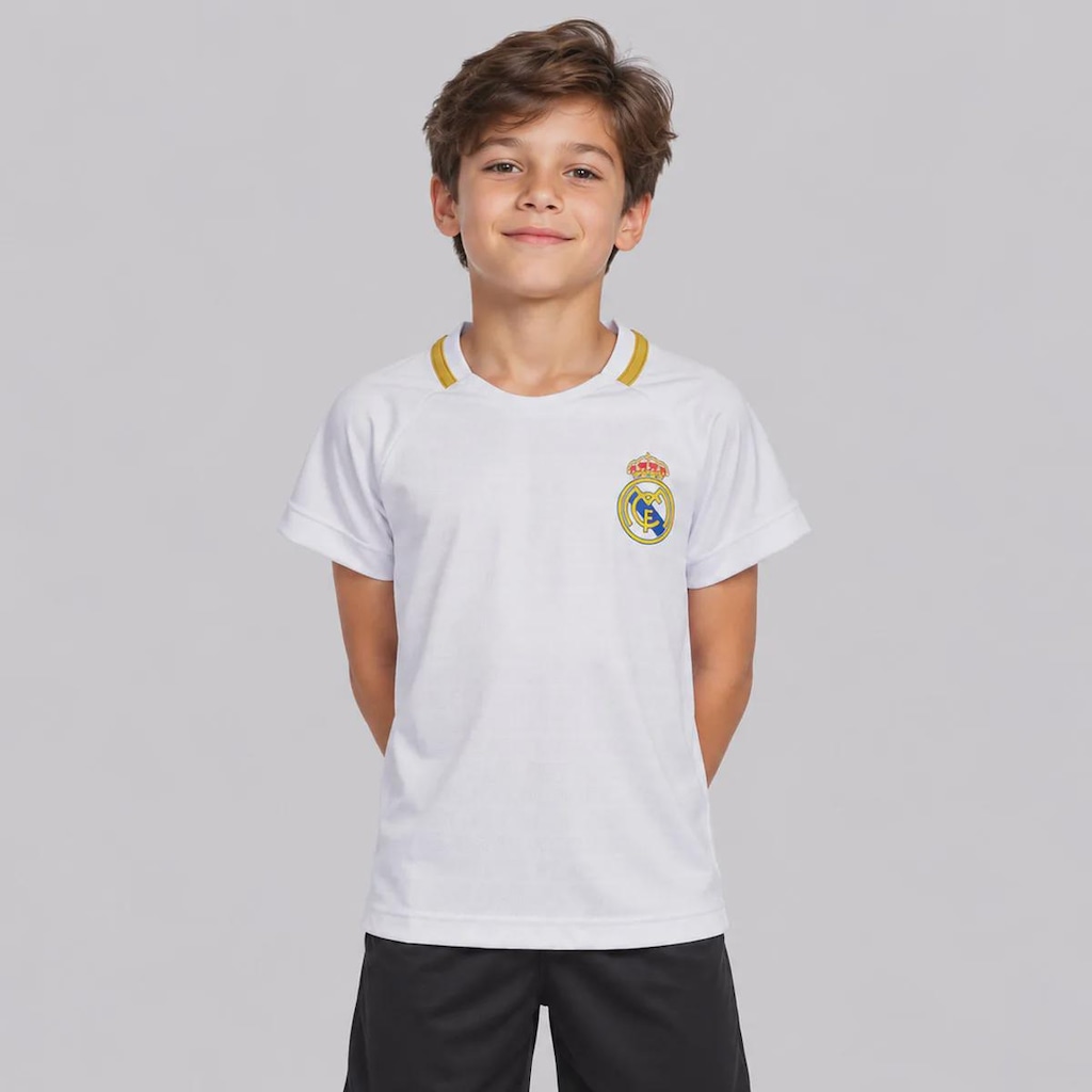Imagem 1 do produto Camisa do Real Madrid Merengue Infantil
