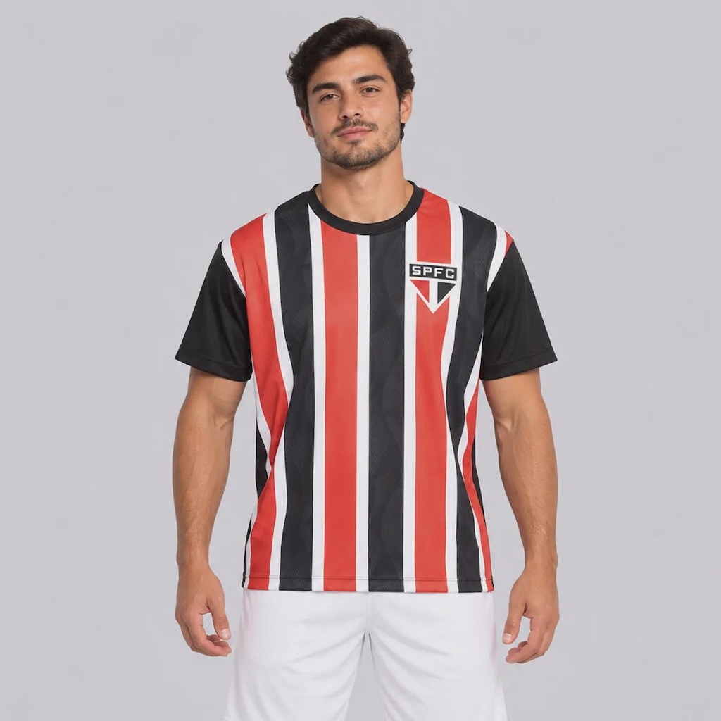 Imagem 1 do produto Camisa do São Paulo Exultante Listrada Masculina