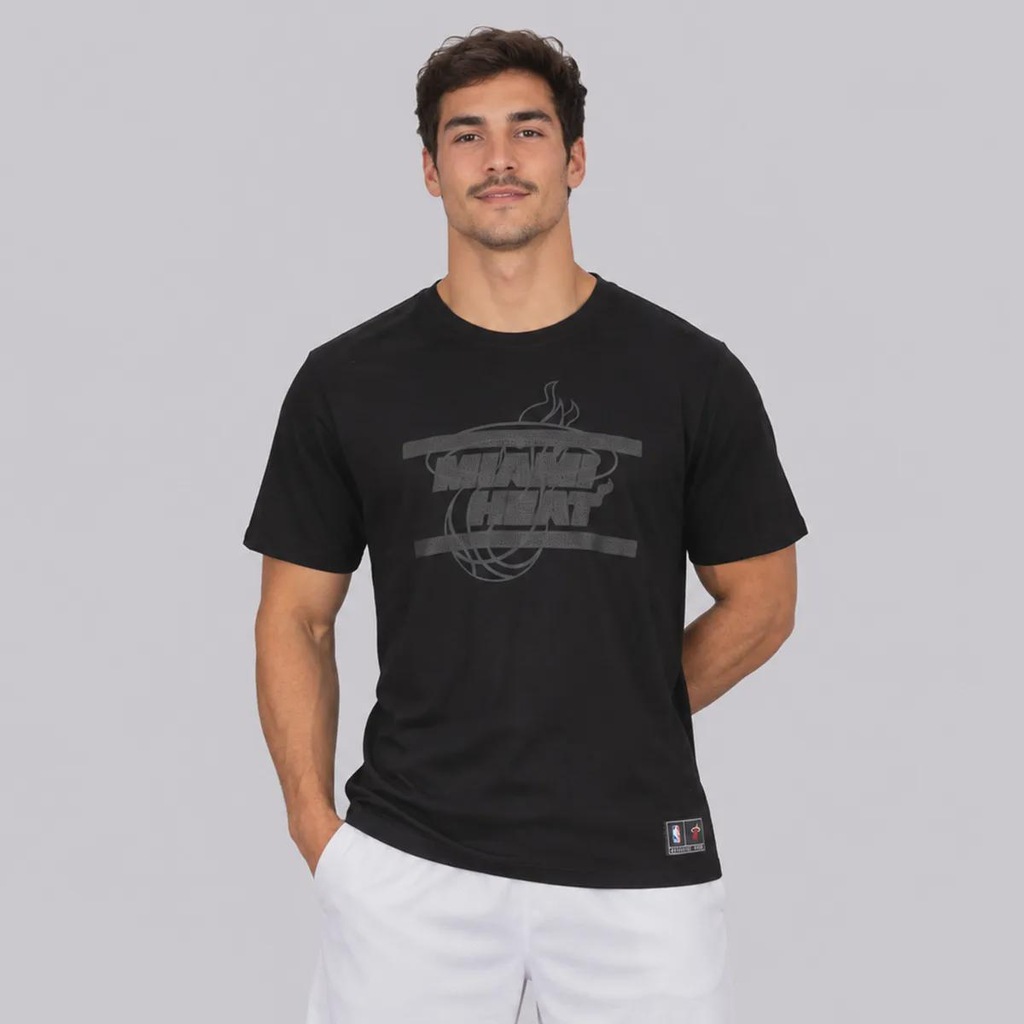 Imagem 1 do produto Camiseta Miami Heat Escudo NBA Masculina