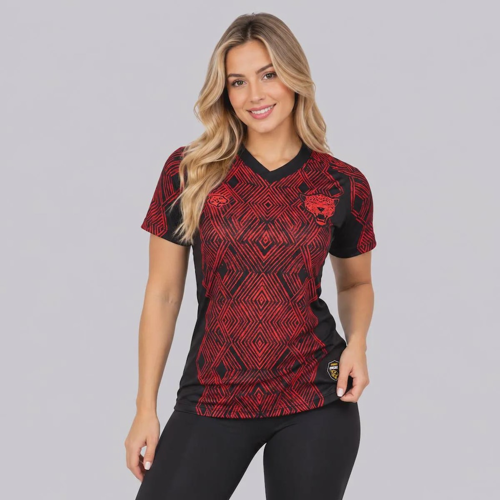 Imagem 1 do produto Camisa do Amazonas Povos Originários Onça Feminina