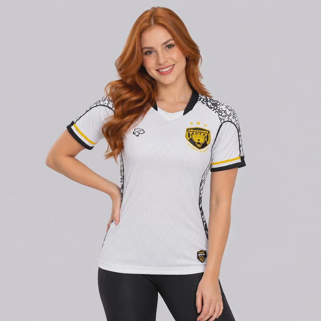 Imagem 1 do produto Camisa do Amazonas II 26/27 N° 10 Onça Jogador Feminina
