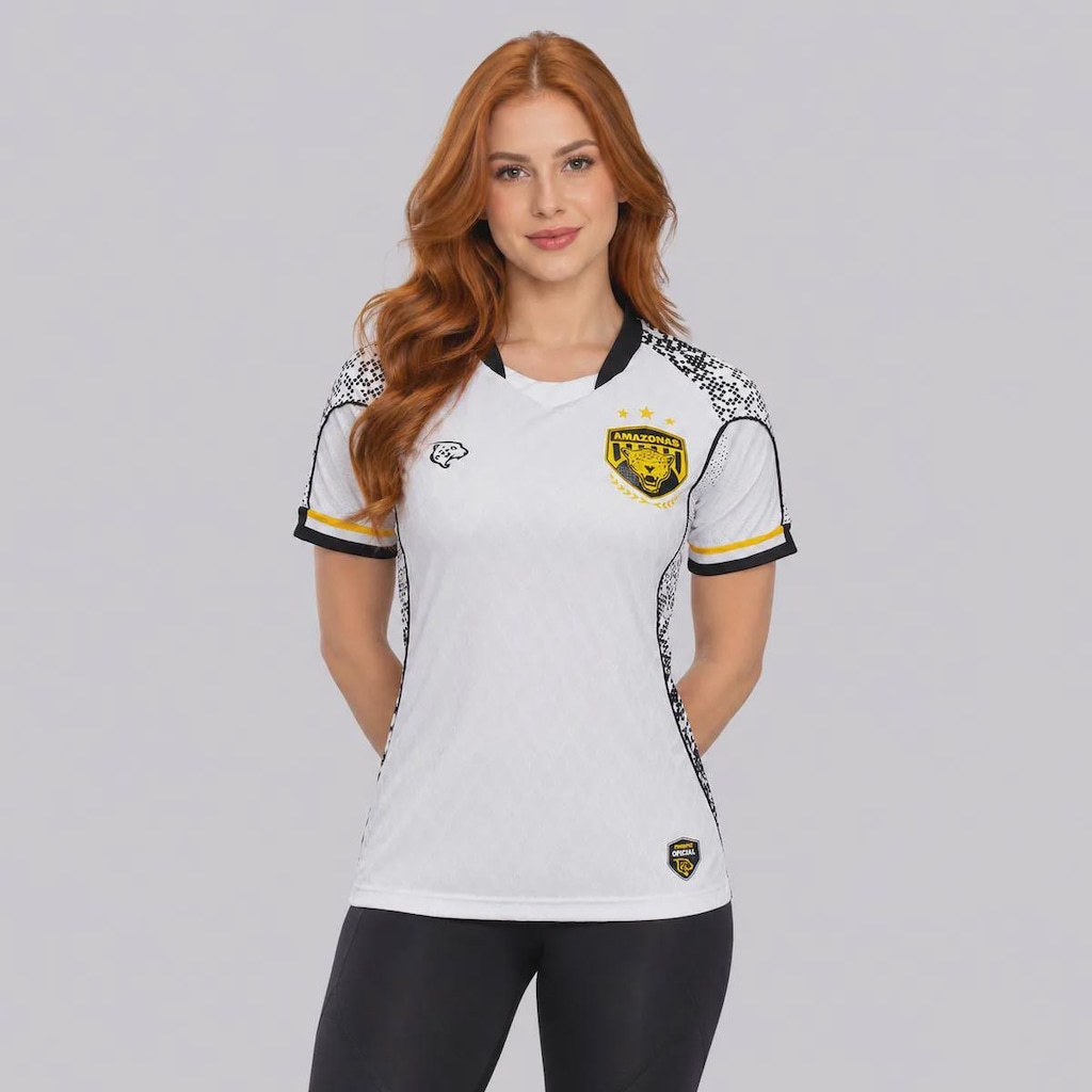 Imagem 3 do produto Camisa do Amazonas II 26/27 N° 10 Onça Jogador Feminina