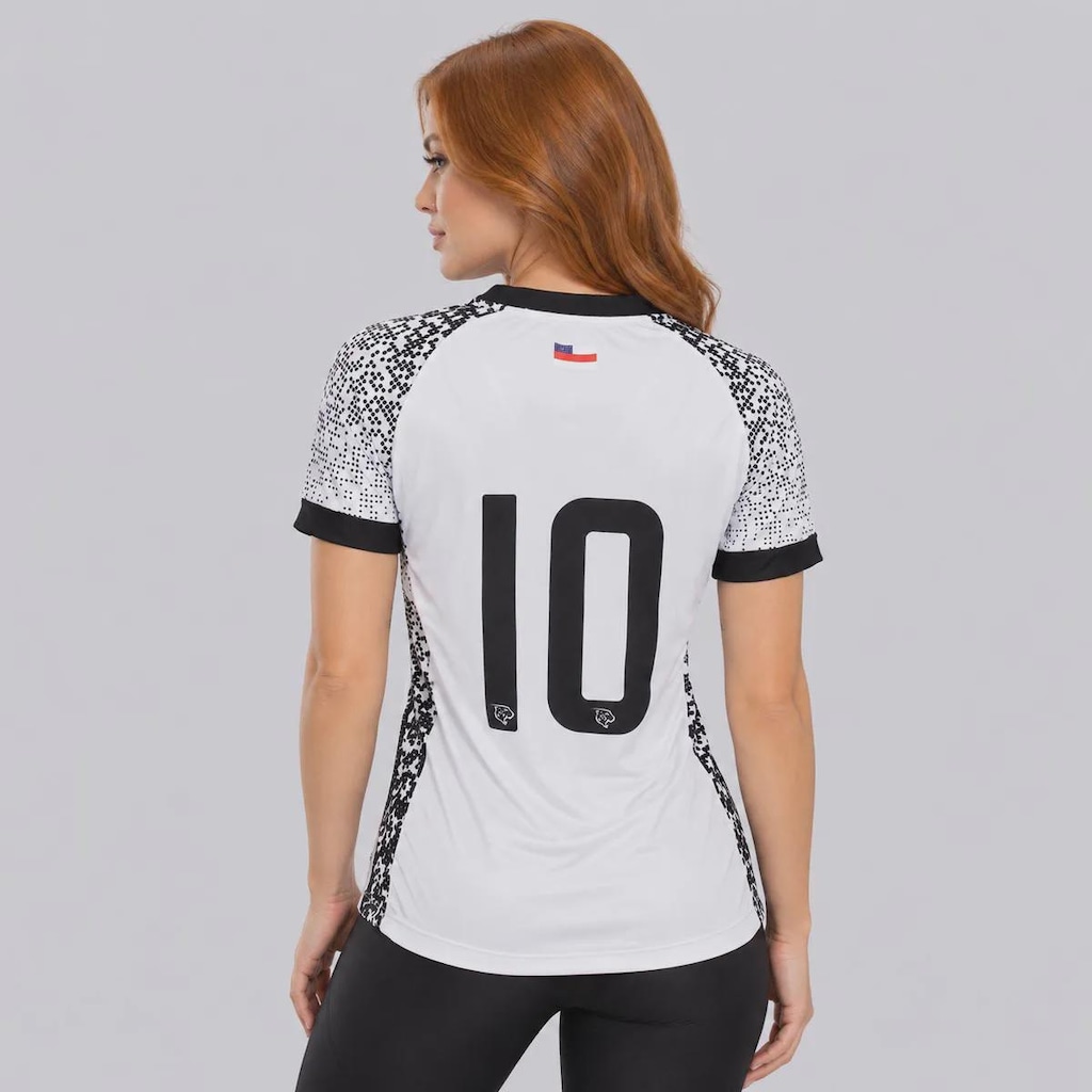 Imagem 4 do produto Camisa do Amazonas II 26/27 N° 10 Onça Jogador Feminina