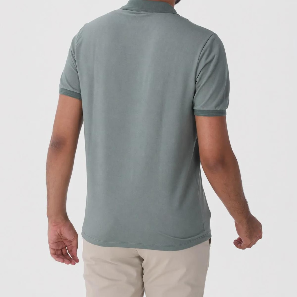 Imagem 2 do produto Camisa Polo Slim Manga Curta Ogochi Masculina