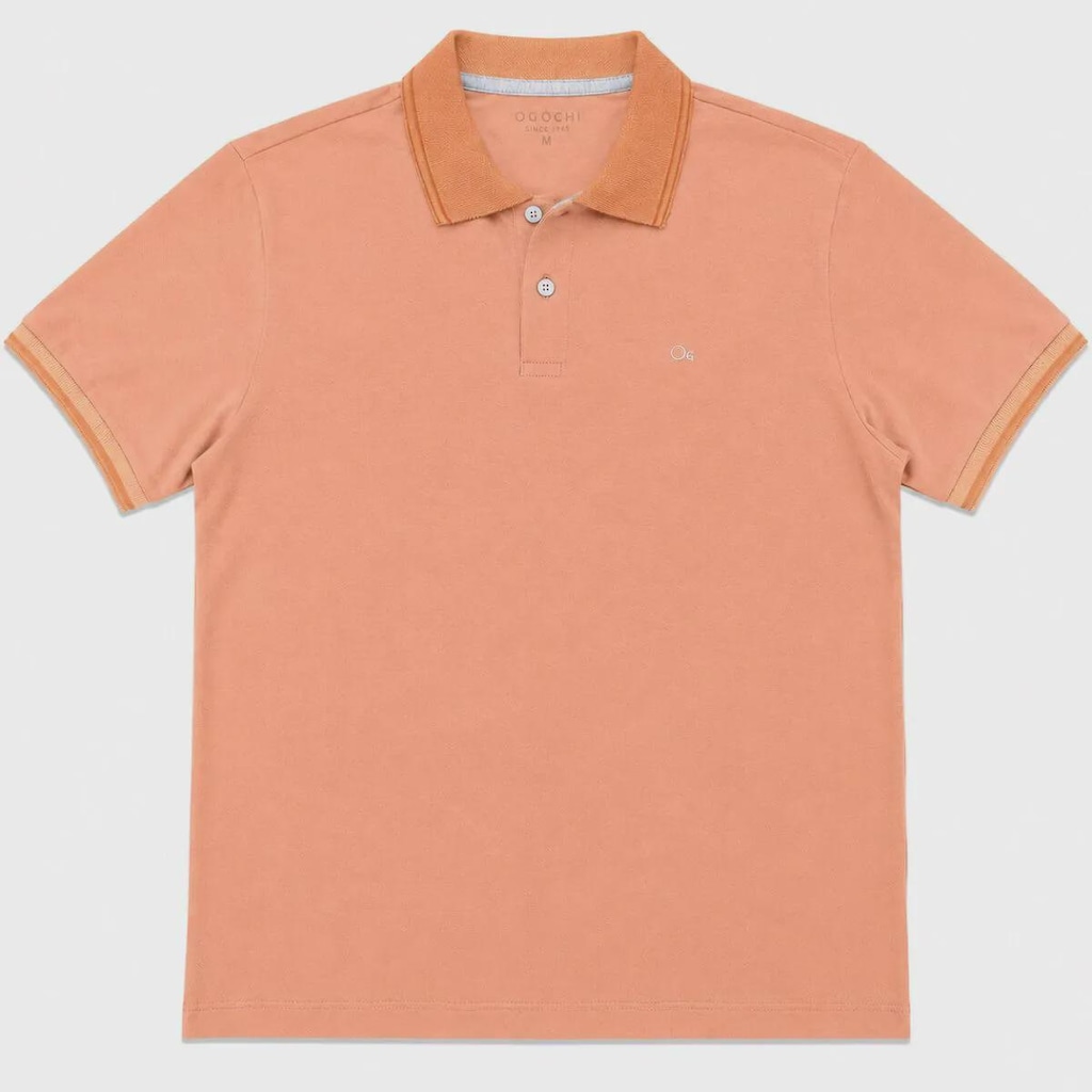 Imagem 3 do produto Camisa Polo Slim Manga Curta Ogochi Masculina