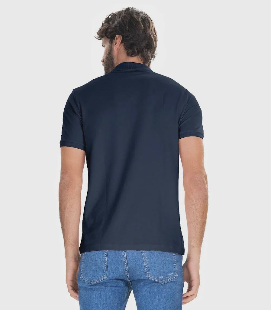 Imagem 2 do produto Camisa Polo Manga Curta Slim Ogochi Masculina