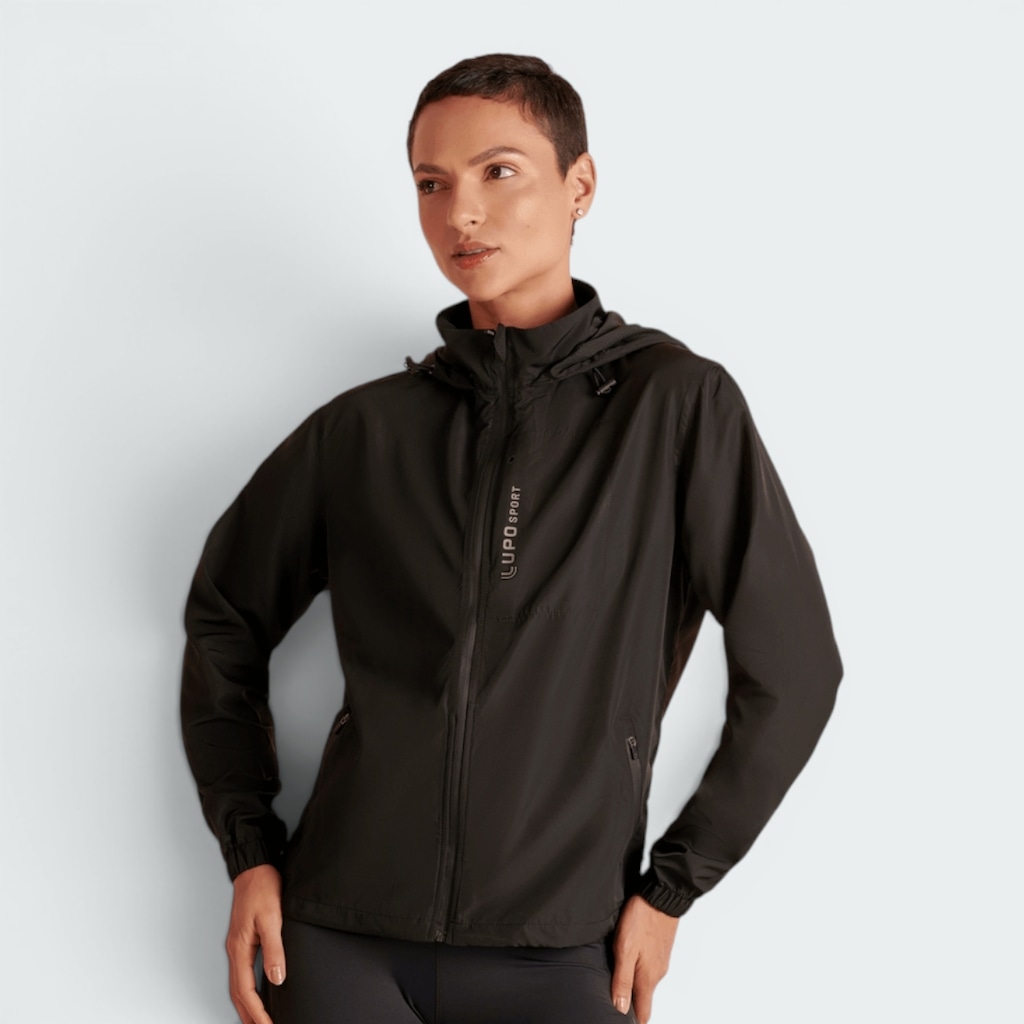 Imagem 4 do produto Jaqueta Lupo Sport Corta Vento Windbreak com Capuz Feminina