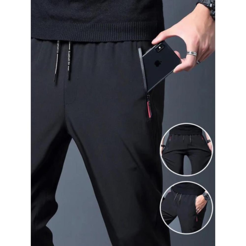 Imagem 4 do produto Calça Esporte Masculina Elite Dry Cordão Academia