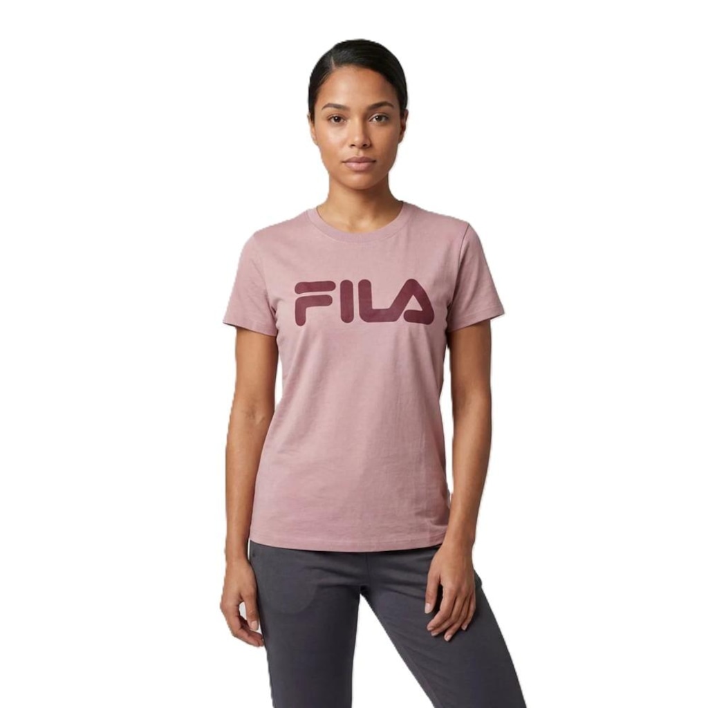 Imagem 1 do produto Camiseta T-Shirt Feminina Malha Fila Premium III