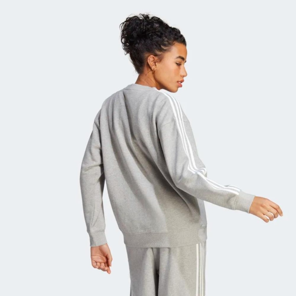 Imagem 3 do produto Moletom Sem Bolso adidas Feminino 3SS Logo Esporte