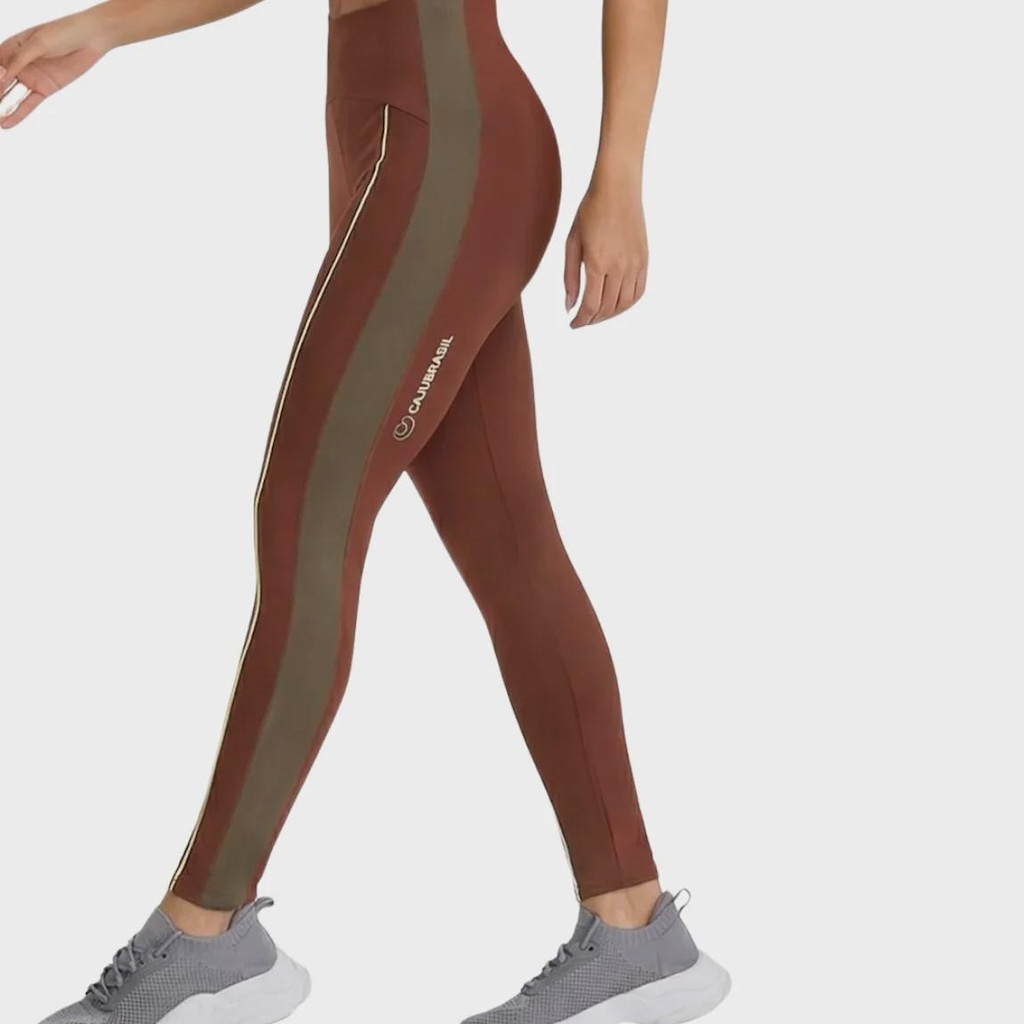 Imagem 4 do produto Calça Legging Caju Basil NY Cós Invisível - Feminina