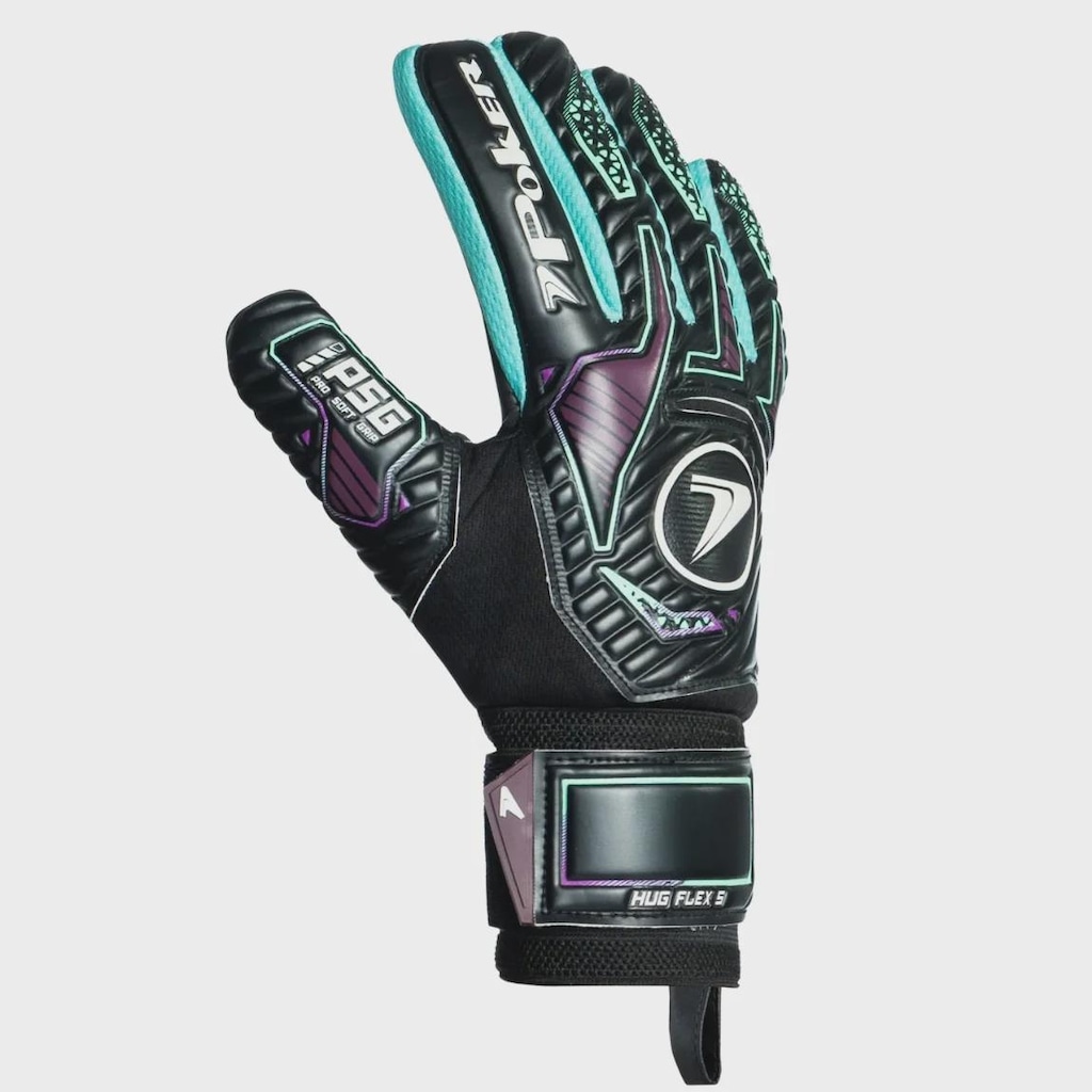 Imagem 2 do produto Luvas de Goleiro Poker Profissional Hug Flex 5 - Adulto