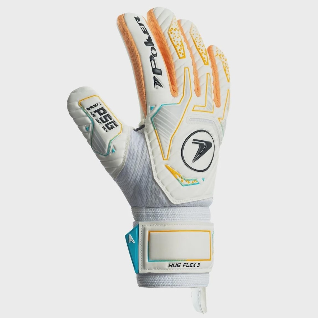 Imagem 2 do produto Luvas de Goleiro Poker Profissional Hug Flex 5 - Adulto