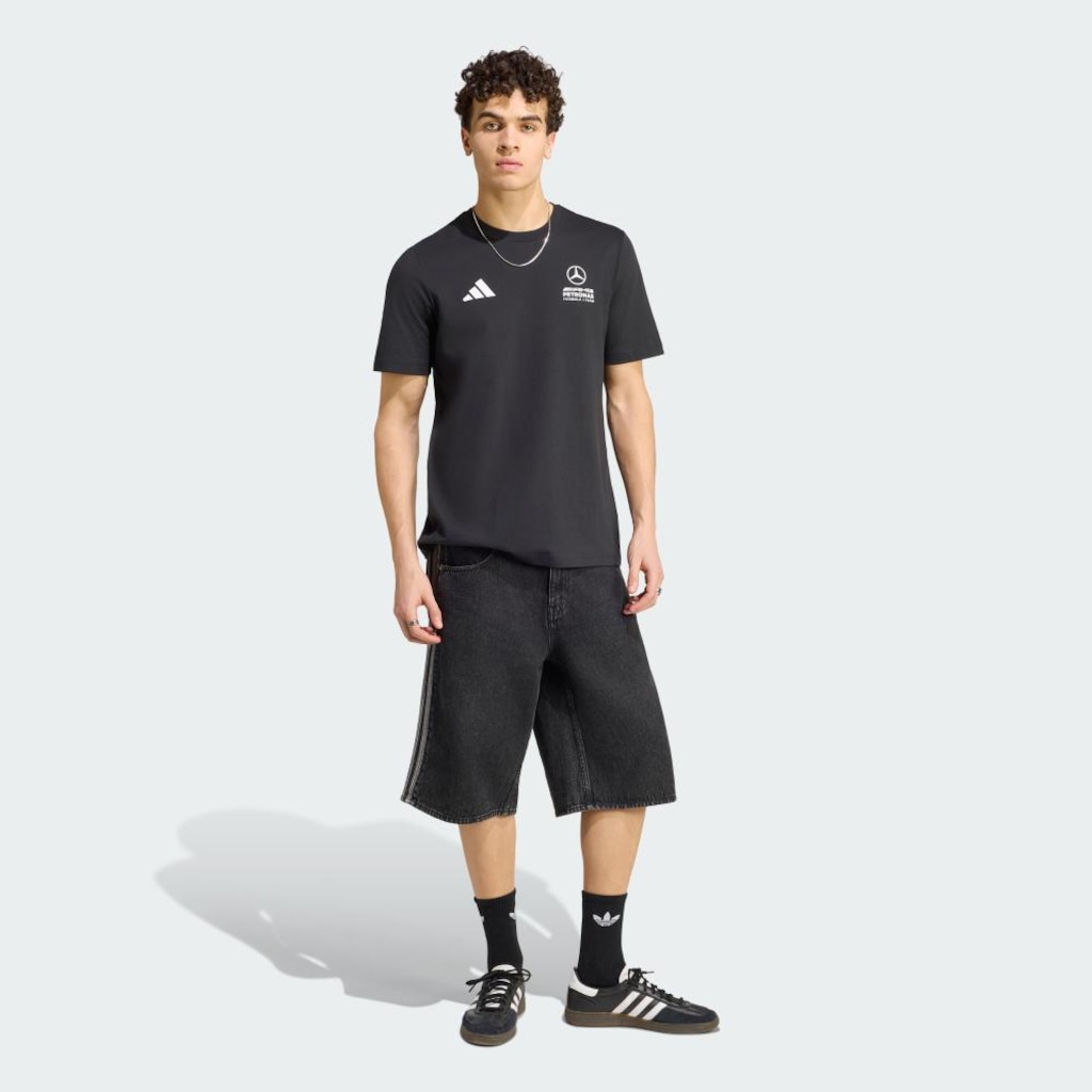 Imagem 4 do produto Camiseta Mercedes Amg Petronas F1 Giro Mercedes adidas Masculina