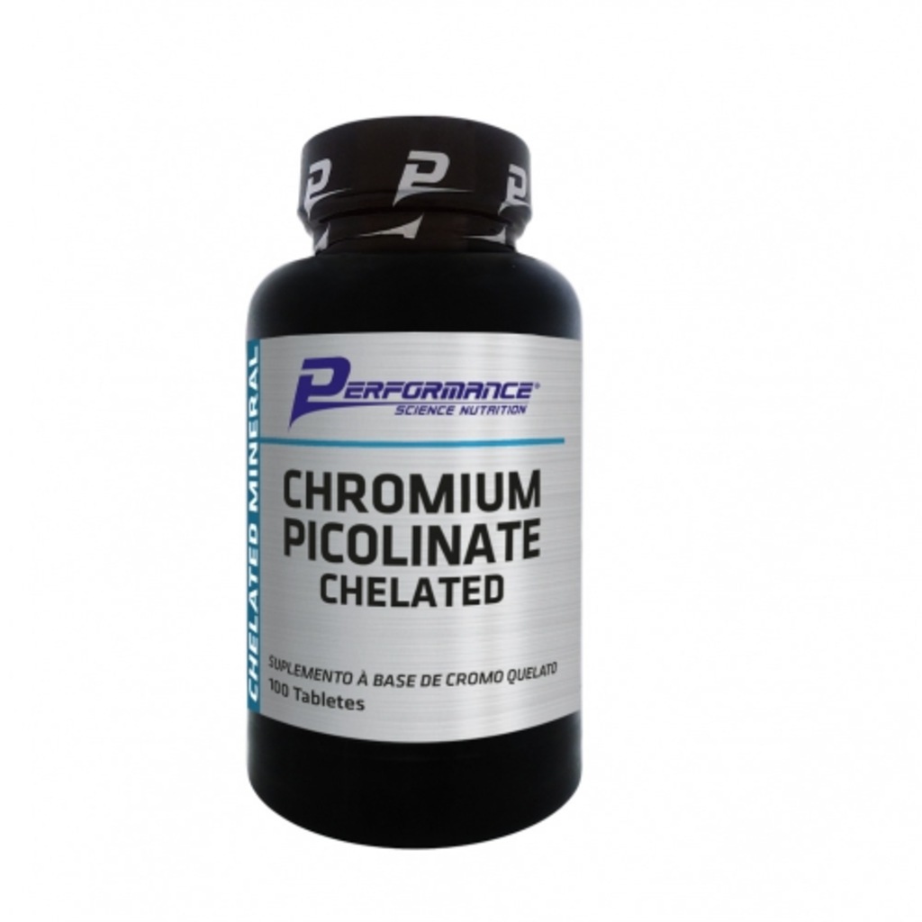 Imagem 1 do produto Picolinato de Cromo Quelato (100 tabletes) - Performance Nutrition