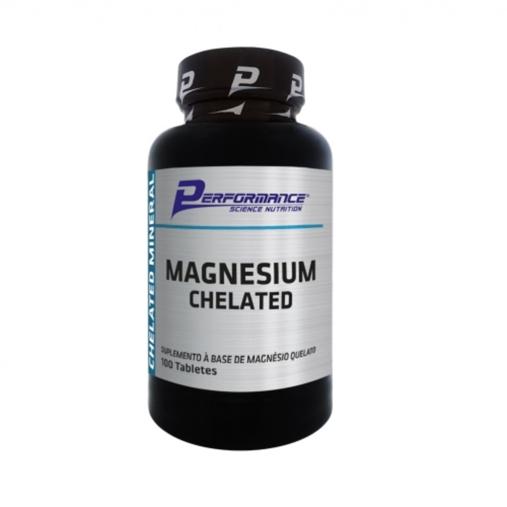 Imagem 1 do produto Magnésio Quelato (100 Tabletes) - Performance Nutrition