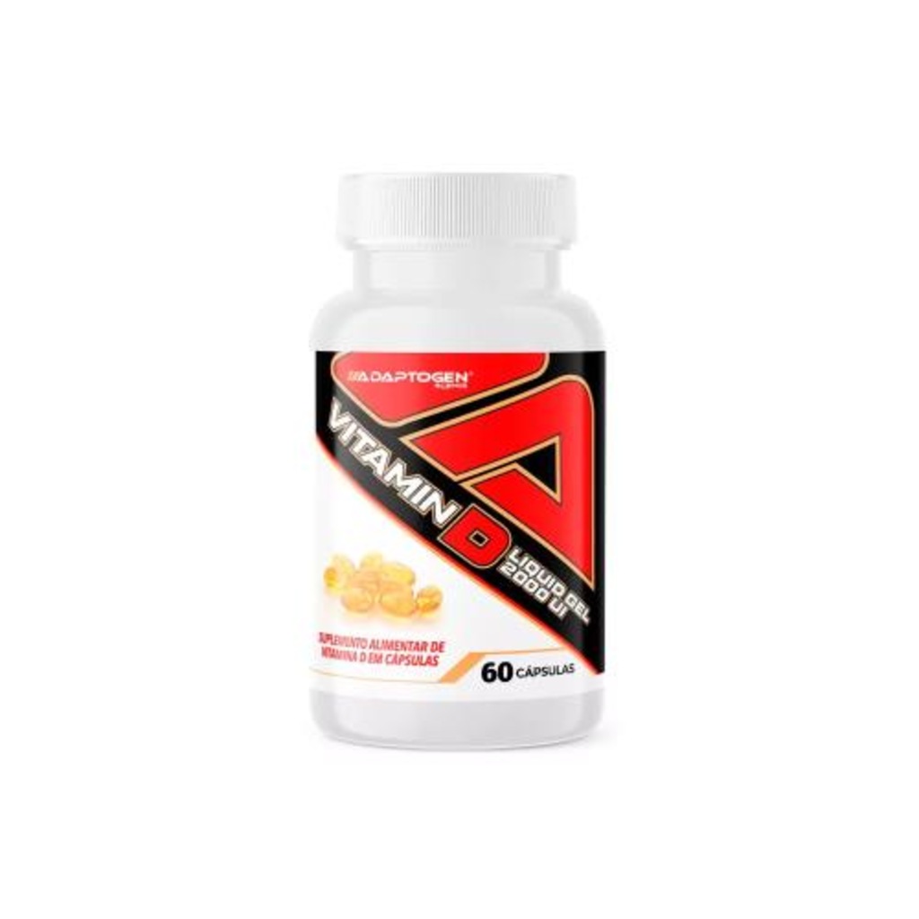 Imagem 1 do produto Vitamin D Liquid Gel 2000 Ui (60Caps) - Adaptogen Science