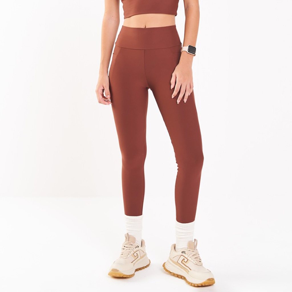 Imagem 1 do produto Calça Legging Colcci Maxxi Perfect Fit Marrom Feminina