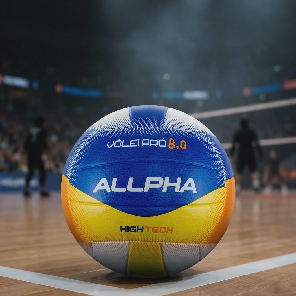 Imagem 2 do produto Bola de Vôlei Allpha Profissional 8.0 HighTech