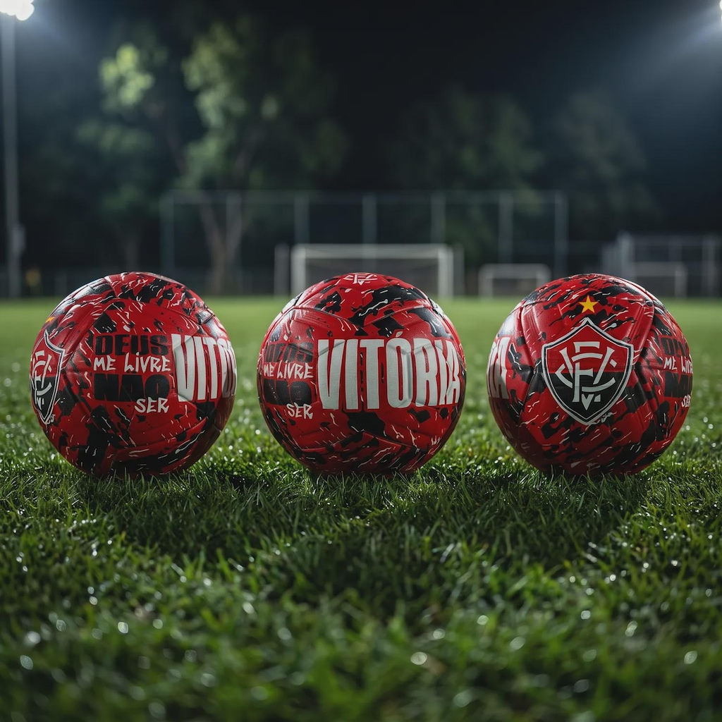 Imagem 2 do produto Bola de Futebol de Campo do Vitória Allpha Recreativa