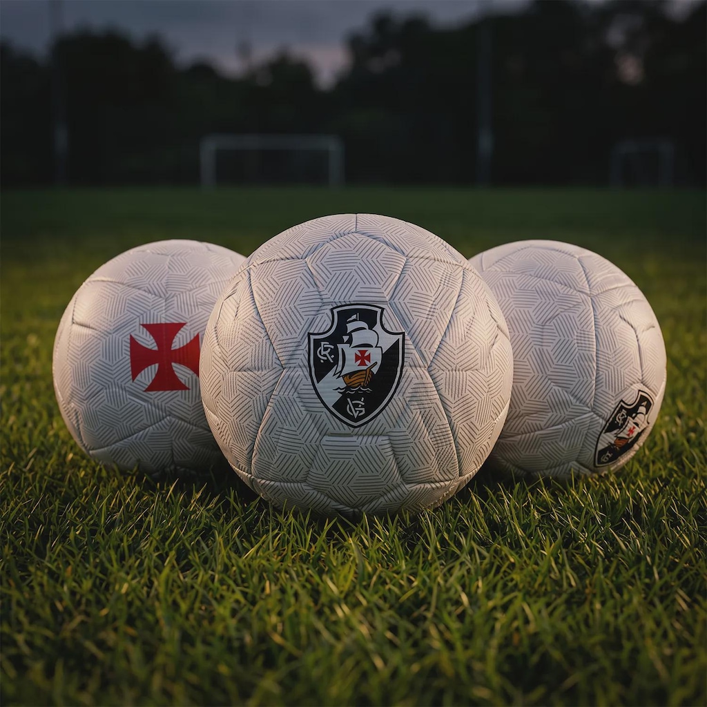 Imagem 4 do produto Bola de Futebol de Campo do Vasco da Gama Allpha Recreativa