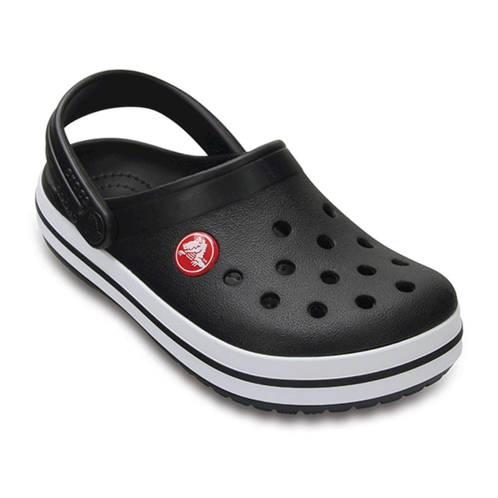 Sandália Babuche Crocs Infantil Crocband Clog 4S3 - Foto 1