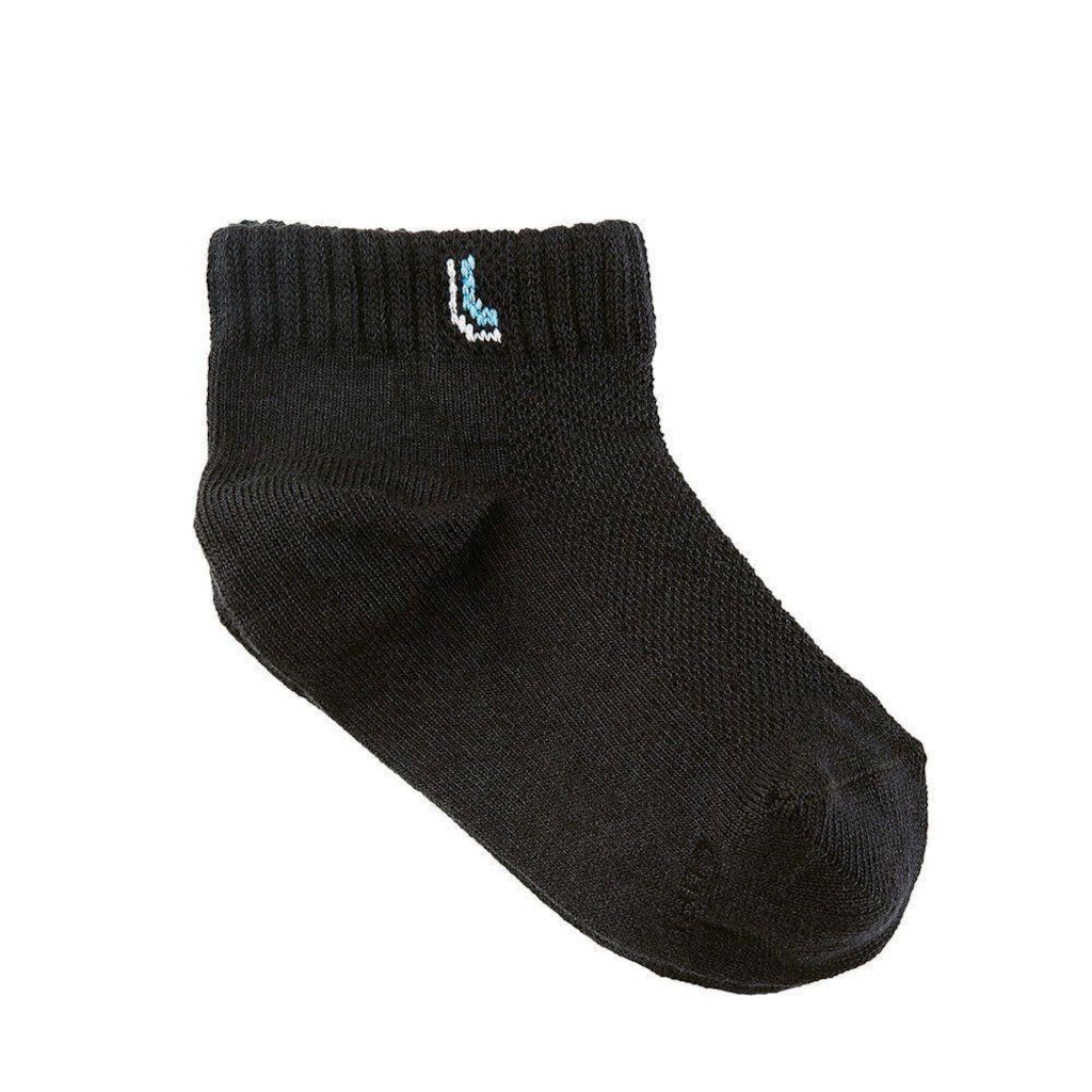 Imagem 2 do produto Kit 3 Pares Meias Lupo Infantil Algodão Sport Conforto