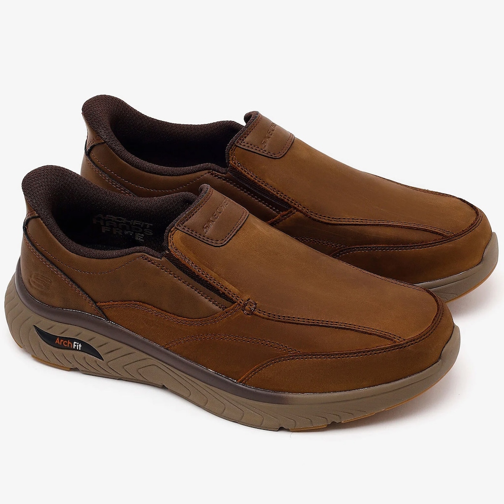 Imagem 5 do produto Tênis Skechers Arch Fit Crosser Oak Masculino