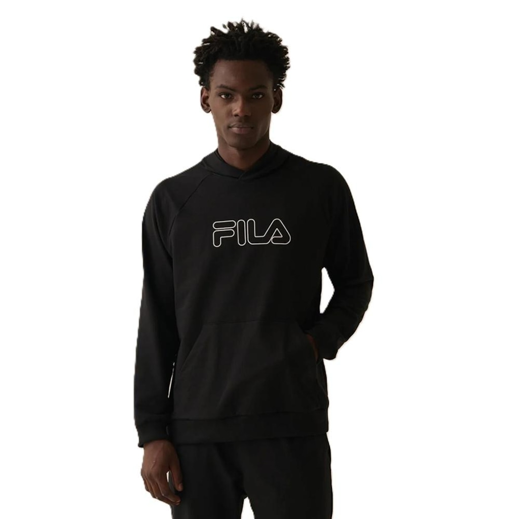 Imagem 1 do produto Moletom Masculino Fila Capuz Outline