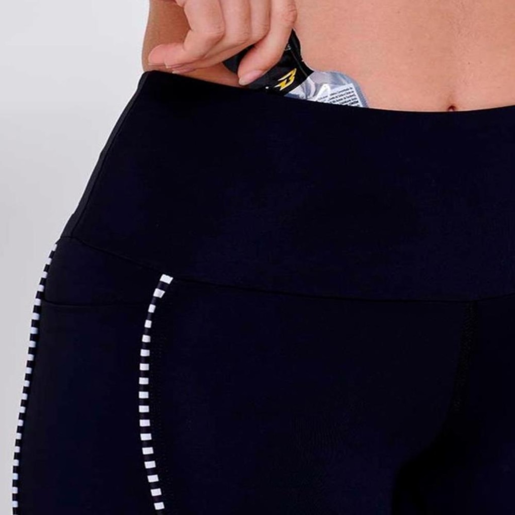 Imagem 3 do produto Bermuda Authen Feminina Running 15cm com Bolso Bossa Grit