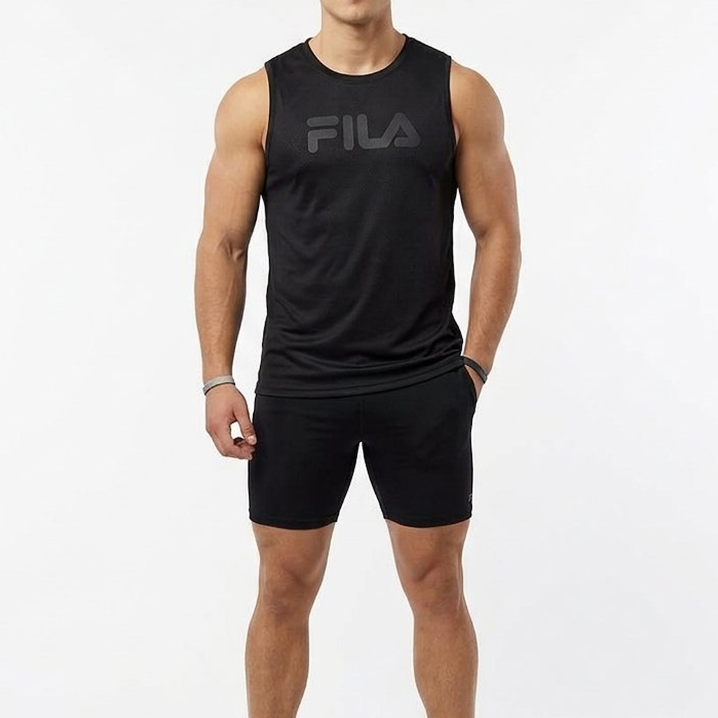 Imagem 4 do produto Camiseta Fila Basic Sports II Masculina