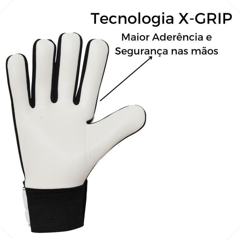 Imagem 3 do produto Luvas de Goleiro Penalty Delta 1 Todos os Pisos - Adulto