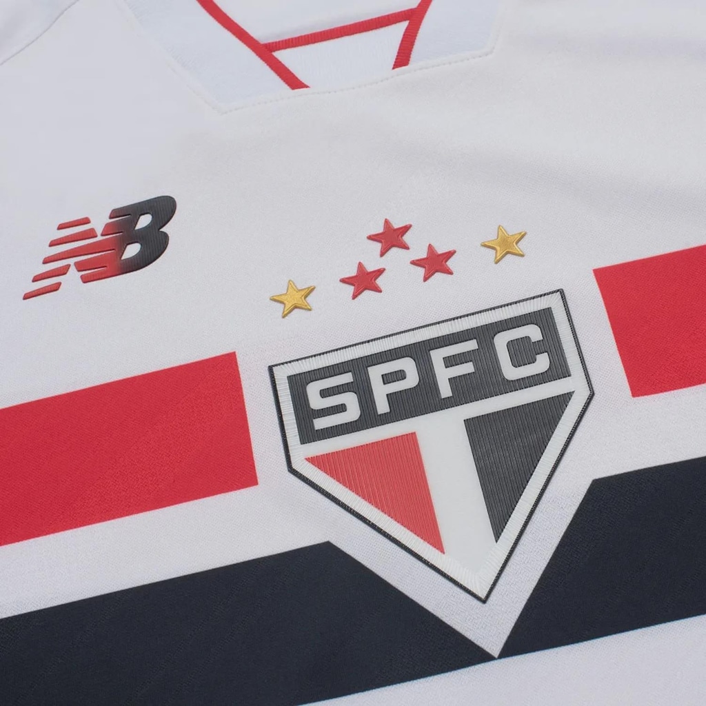 Imagem 4 do produto Camisa do São Paulo I 26/27 New Balance Jogador Masculina