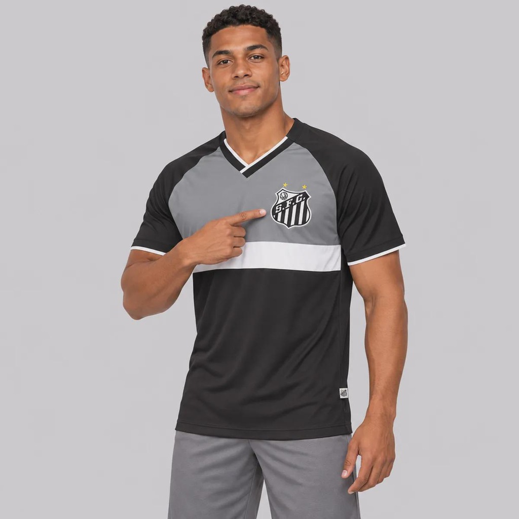 Imagem 2 do produto Camisa do Santos Esportiva Dry Masculina