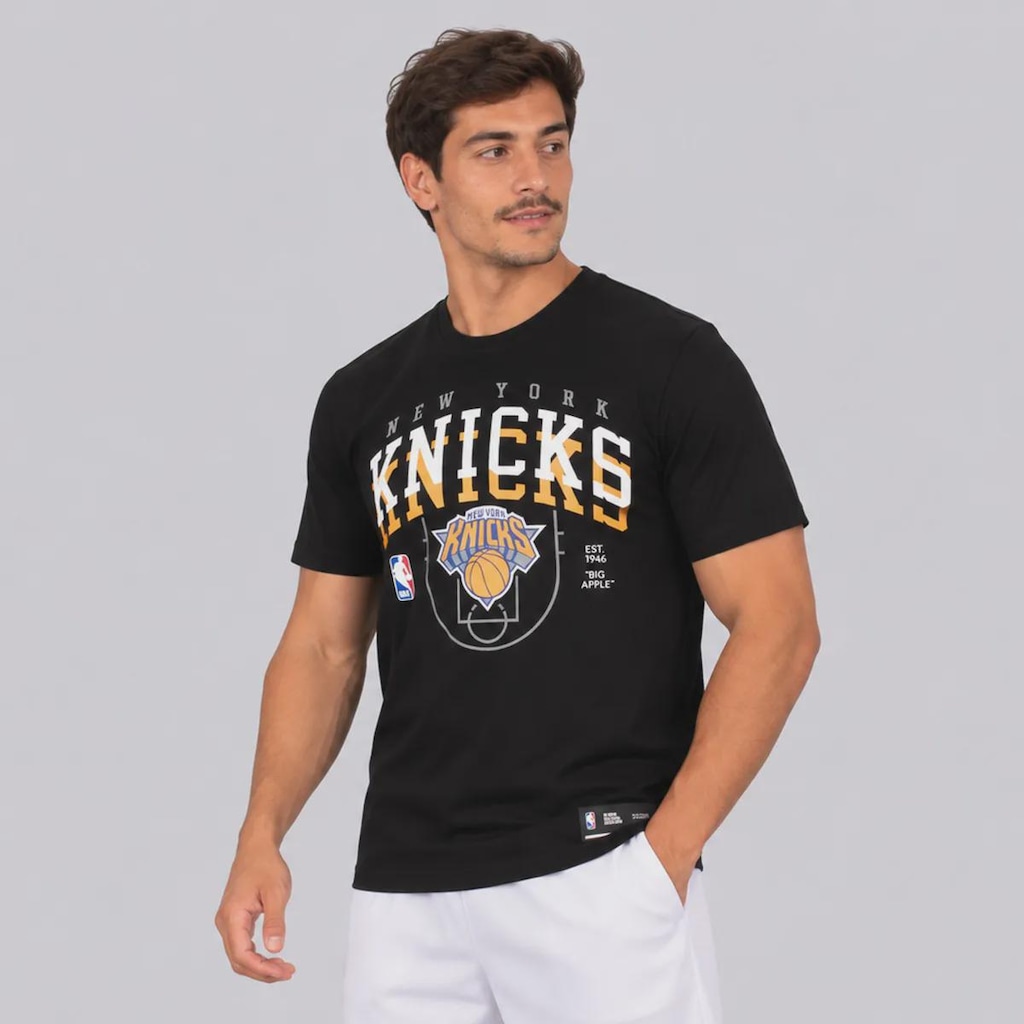 Imagem 3 do produto Camiseta Court Knicks Logo NBA Masculina