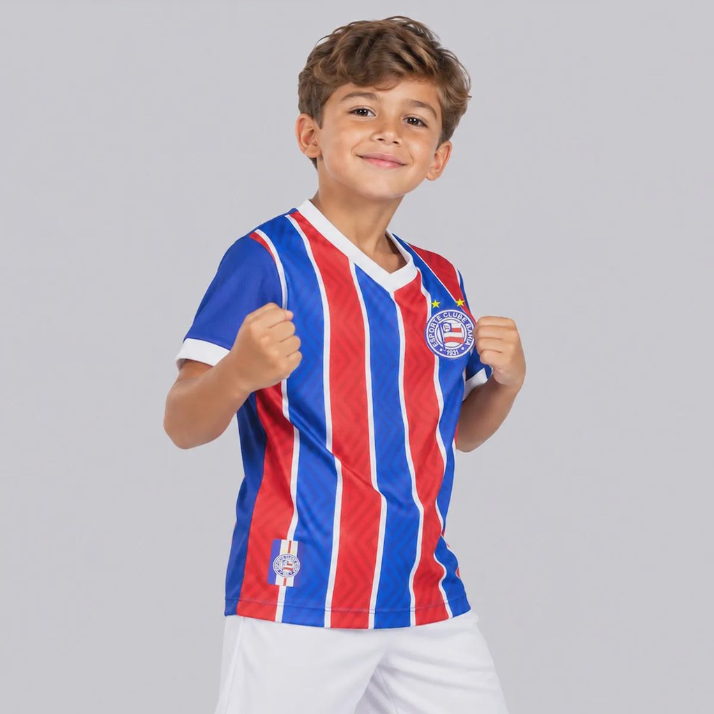 Imagem 2 do produto Camisa do Bahia Tricolor Infantil
