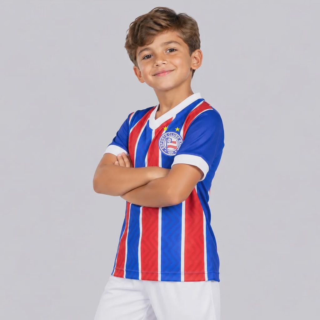 Imagem 3 do produto Camisa do Bahia Tricolor Infantil